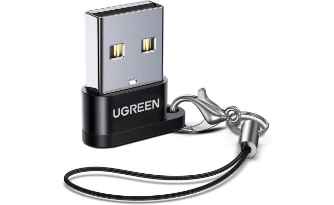 UGREEN USB C to USB A Adapter Ultra Small Type C Female to Type A Male Adaptor